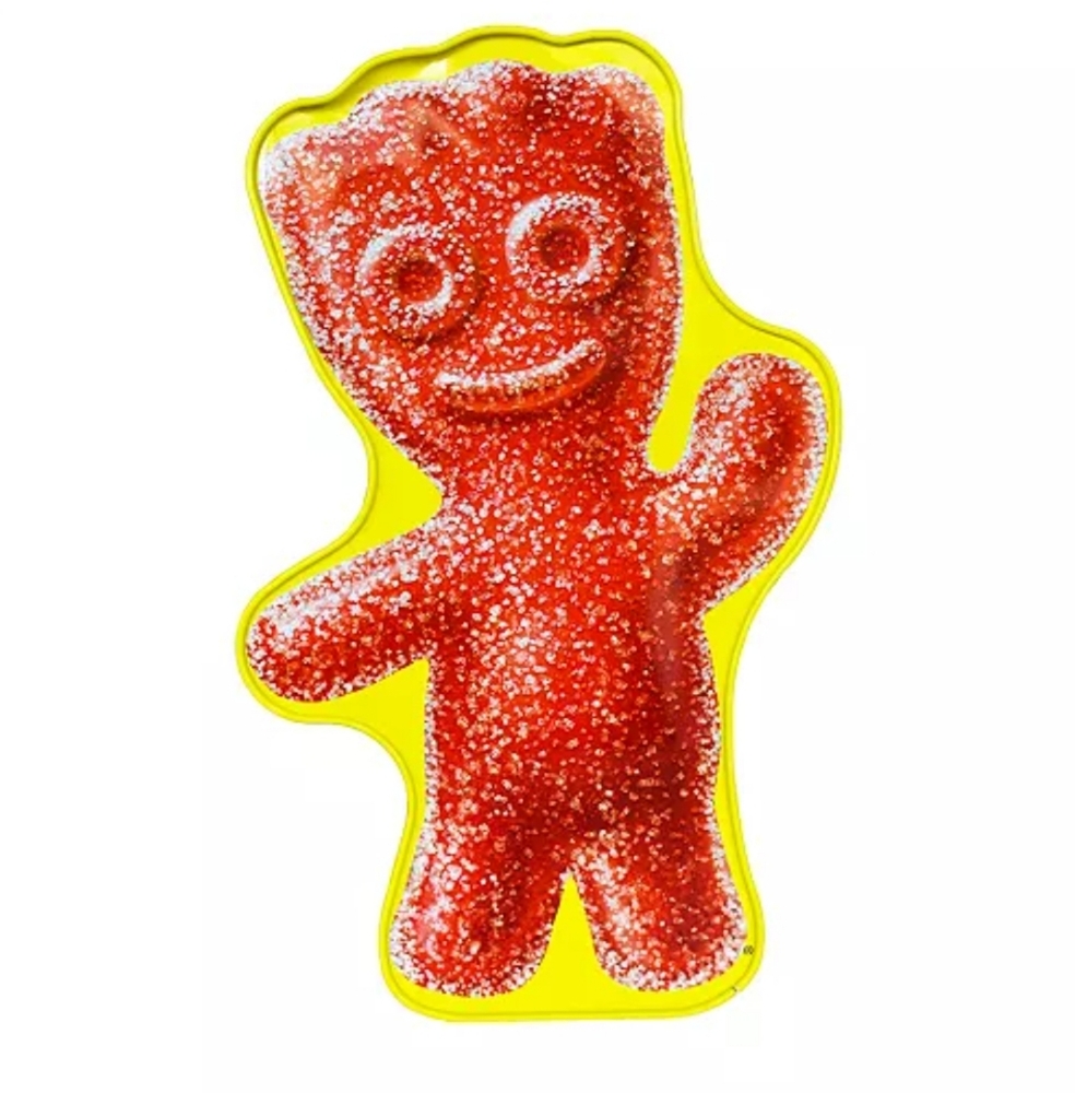 Giant Sour Patch Kid Candy Gift Tin.